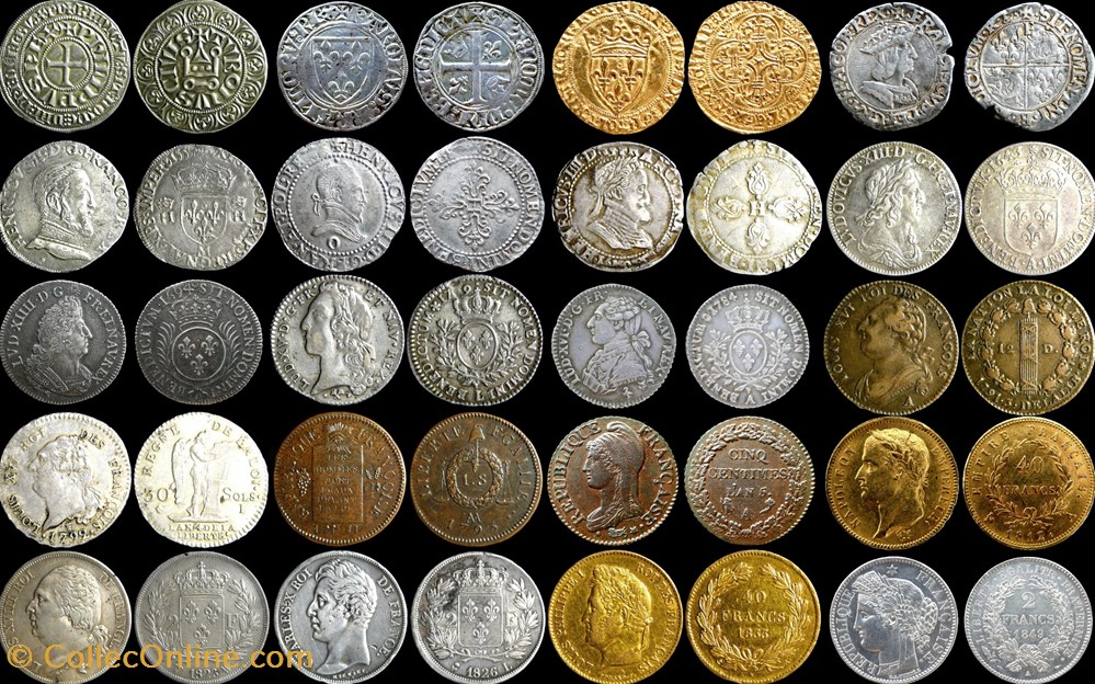 Plateau n°1 monnaie france plateau n 1