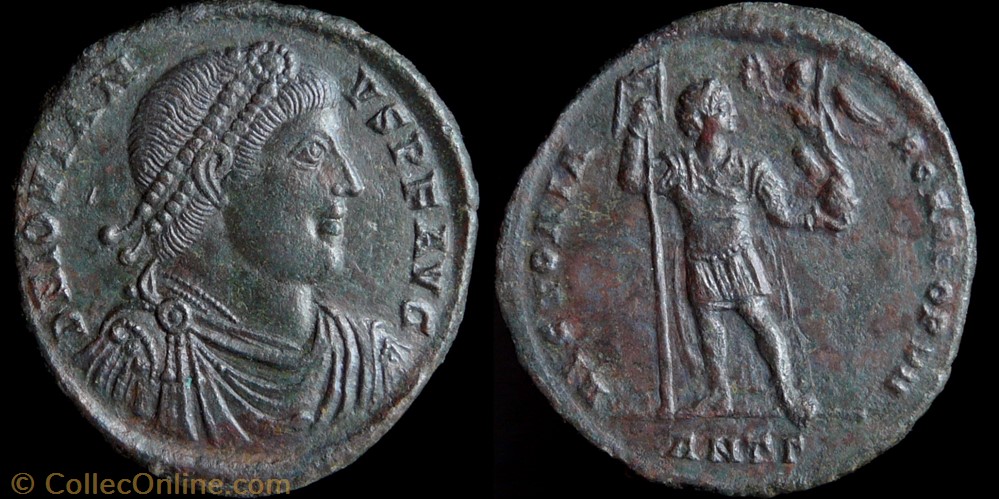 monnaies antiques romaines imperiales et republicaines jovianus ae 1