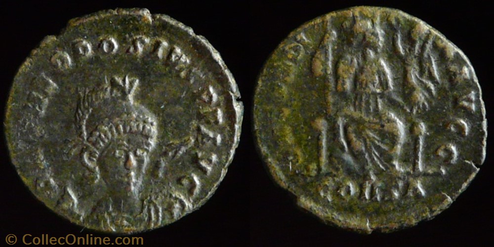 Theodosius II, AE3 monnaies antiques romaines imperiales et republicaines theodosius ii ae3