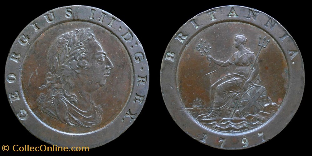 George III (1760-1820) - two pence monnaies monde royaume uni george iii 1760 1820 two pence