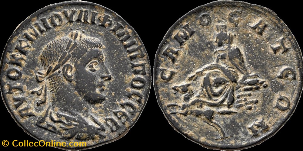 Philippe II, tetrassarion - Samosata monnaies antiques romaines provinciales philippe ii tetrassarion samosata