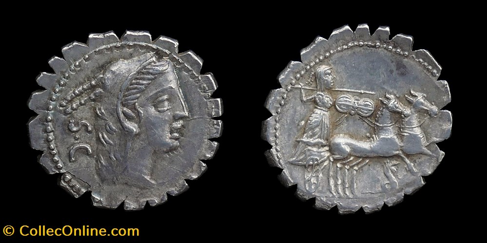 monnaies antiques romaines imperiales et republicaines l procilius l f denarius