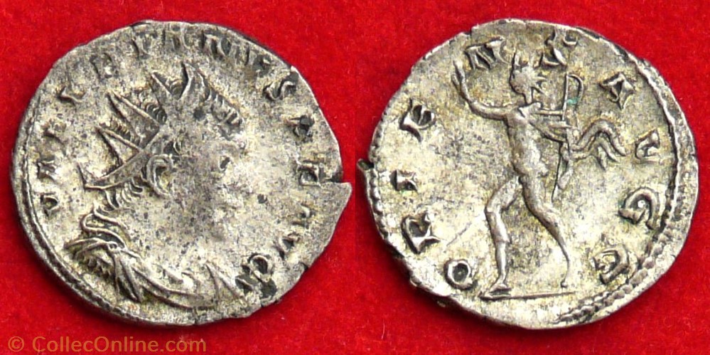 Valerian I, Antoninianus coin ancient b c roman valerian i antoninianus