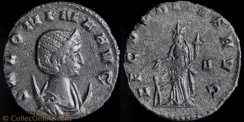 Salonina, Antoninianus coin ancient b c roman salonina antoninianus