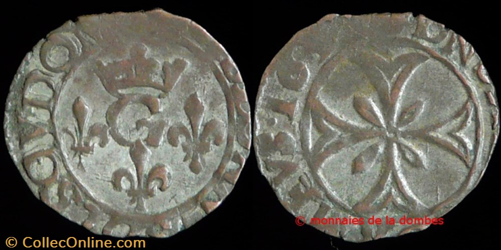 Gaston d'Orleans (1627-1650), Liard - 1630 ? monnaies france feodales gaston orleans 1627 1650 liard 1630