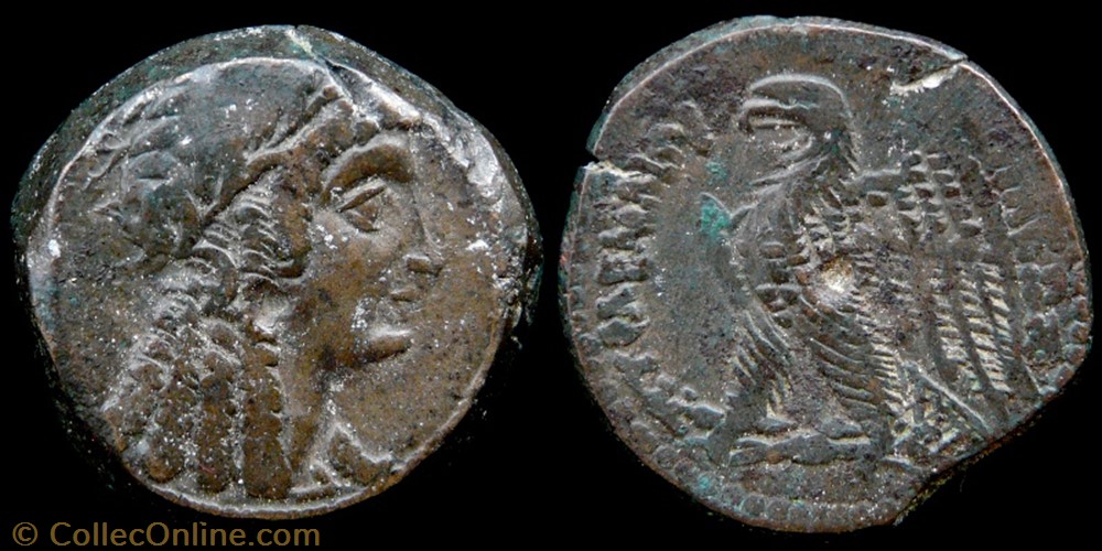 Ptolemaic Kingdom, Cleopatra I monnaies antiques grecques ptolemaic kingdom cleopatra i