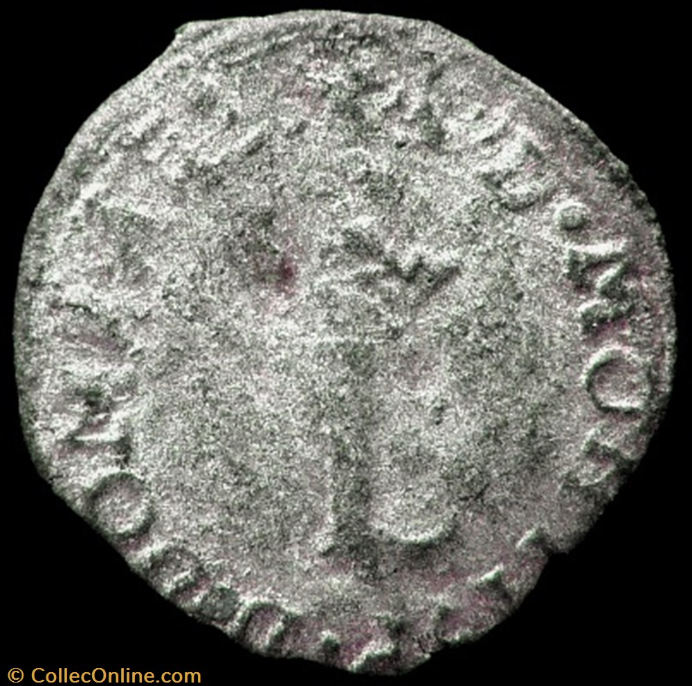 monnaies france feodales louis ii de montpensier 1560 1582 liard 1576