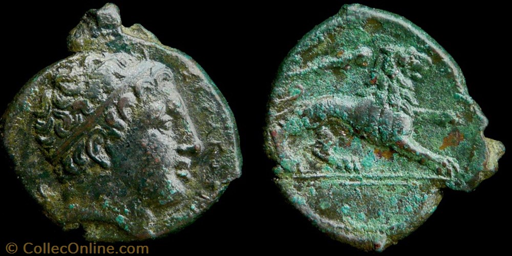 Syracuse Agathokles 317-289 BC monnaie antique av jc ap grecque syracuse agathokles 317 289 bc