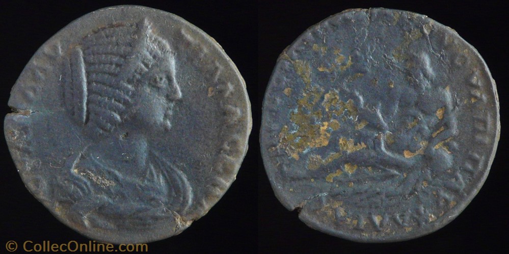 Plautilla, Provincial - Pautalia bronze monnaie antique av jc ap romaine republicaine imperiale plautilla provincial pautalia bronze