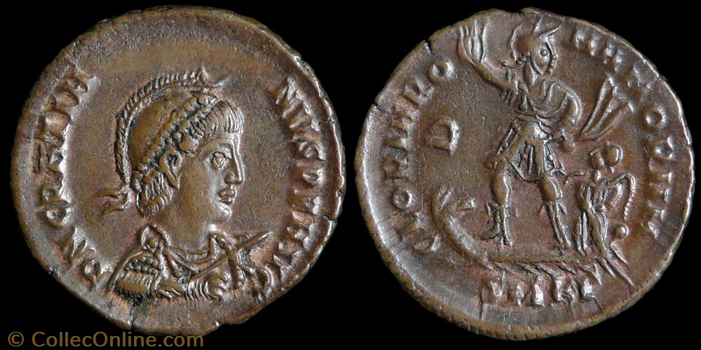 Gratianus, AE 2 monnaies antiques romaines imperiales et republicaines gratianus ae 2