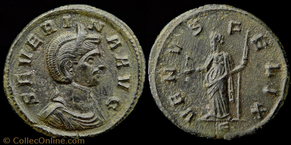 monnaie antique av jc ap romaine republicaine imperiale severina ae denarius