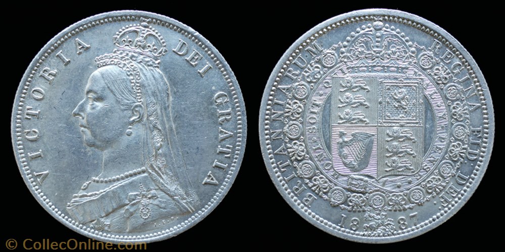 monnaies monde royaume uni victoria 1837 1901 half crown
