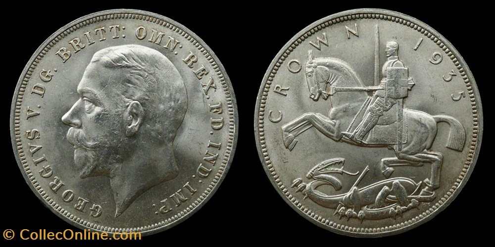 George V (1910-1936) - jubilee crown monnaies monde royaume uni george v 1910 1936 jubilee crown