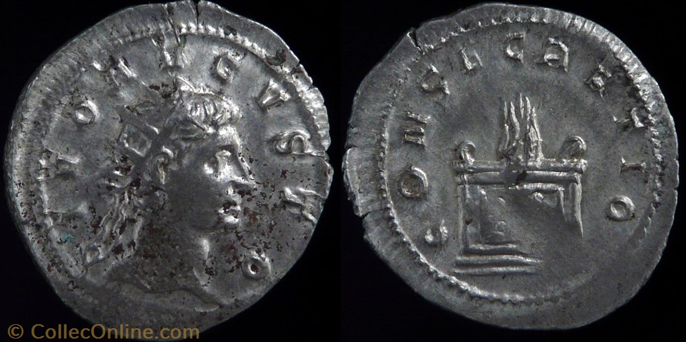 Augustus, Antoninianus coin ancient b c roman augustus antoninianus