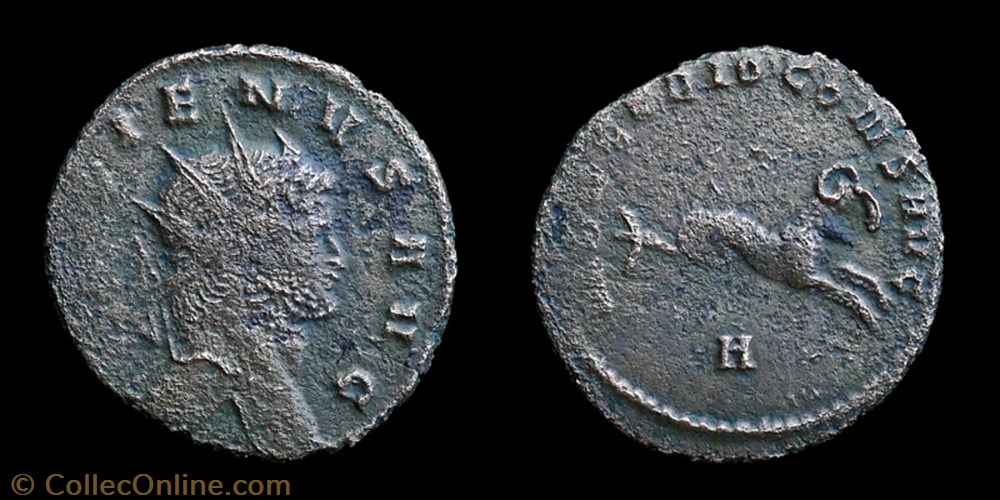 monnaie antique av jc ap romaine imperiale mercvrio cryocampe