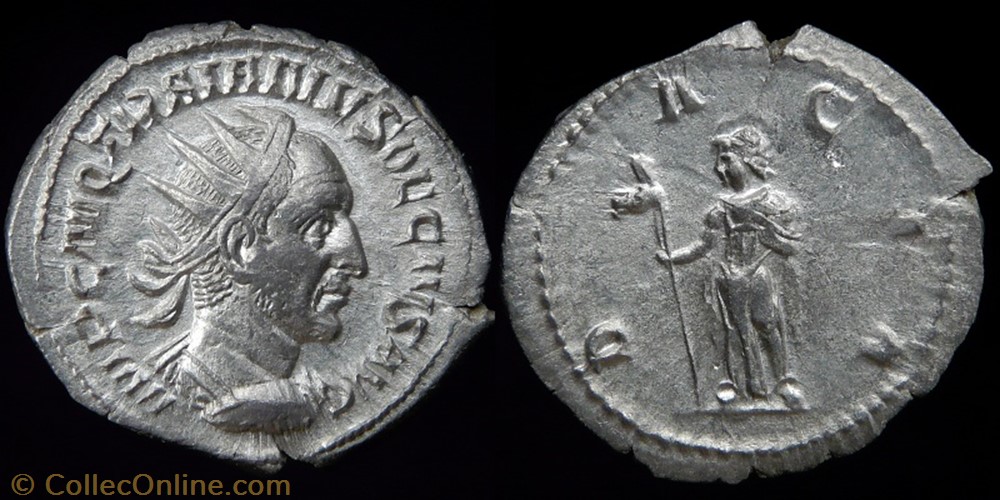 Trajan Decius, Antoninianus monnaies antiques romaines imperiales et republicaines trajan decius antoninianus
