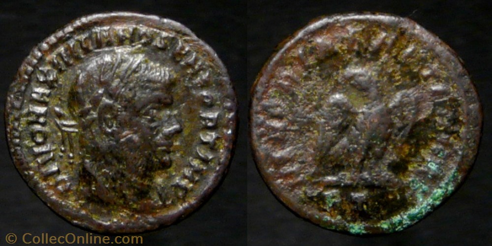 Maximianus, Posthumous half-follis - 0050 coin ancient b c to roman maximianus posthumous half follis 0050