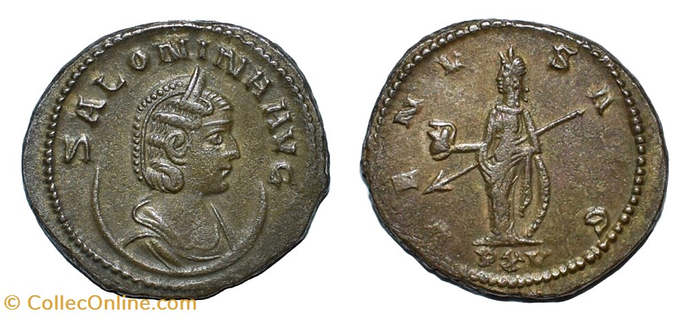 Salonina BI Antoninianus, Venus coins ancient c roman republican imperial salonina bi antoninianus venus