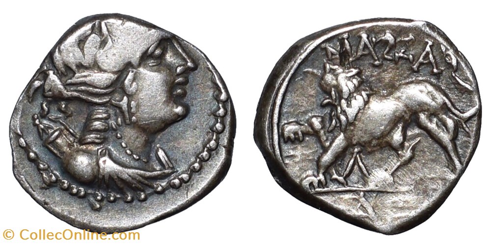 coins antique b to greek massalia gaul ar drachm