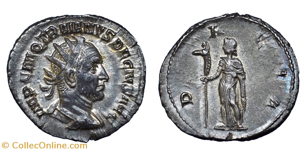 Trajan Decius AR Antoninianus, Dacia coins ancient b roman republican imperial trajan decius ar antoninianus dacia