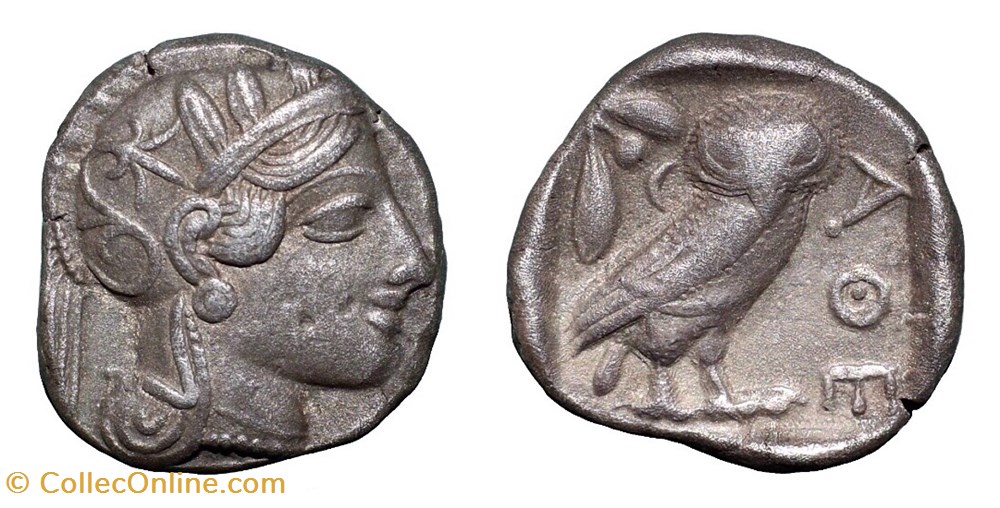 Athens, Attica AR Tetradrachm coins antique b to greek athens attica ar tetradrachm
