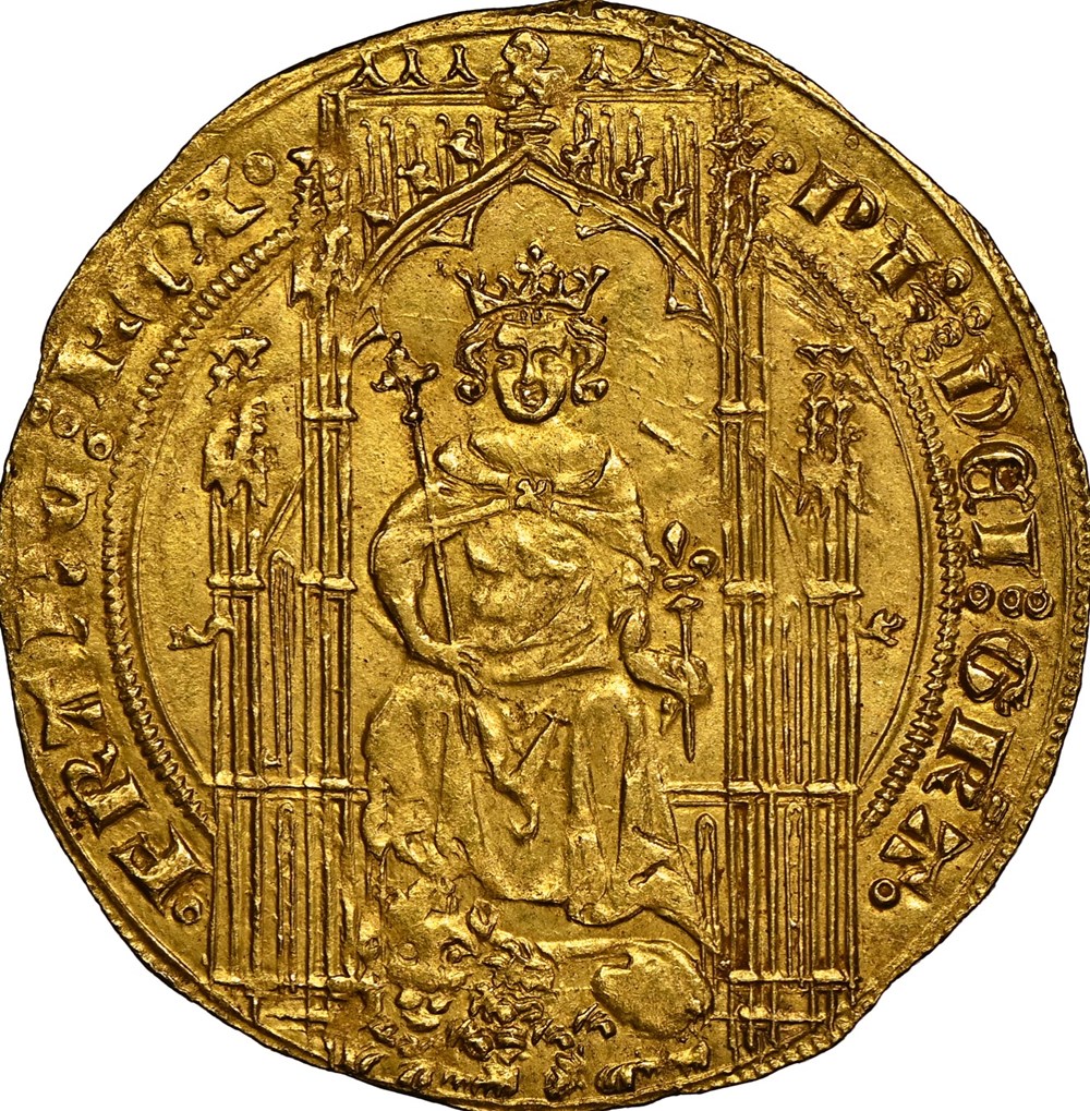 Philippe VI lion d’or monnaies philippe vi lion d or