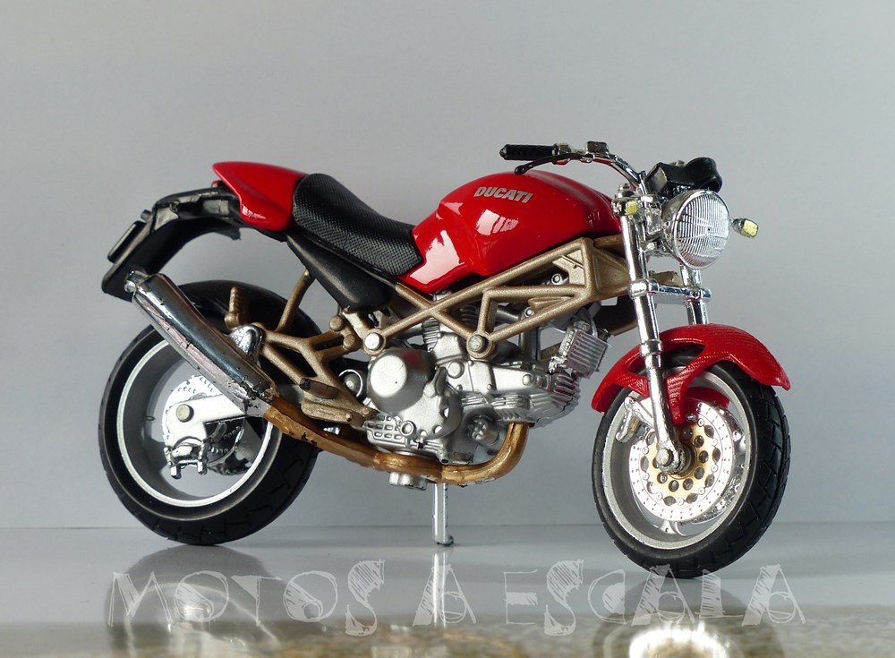 DUCATI MONSTER modelos escala motocicletas ducati monster