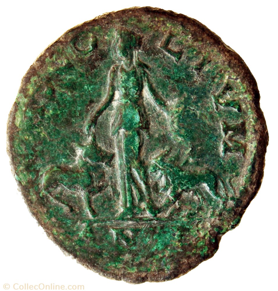 sesterce AN 2 fauté monnaie antique av jc ap romaine provinciale sesterce an 2 faute