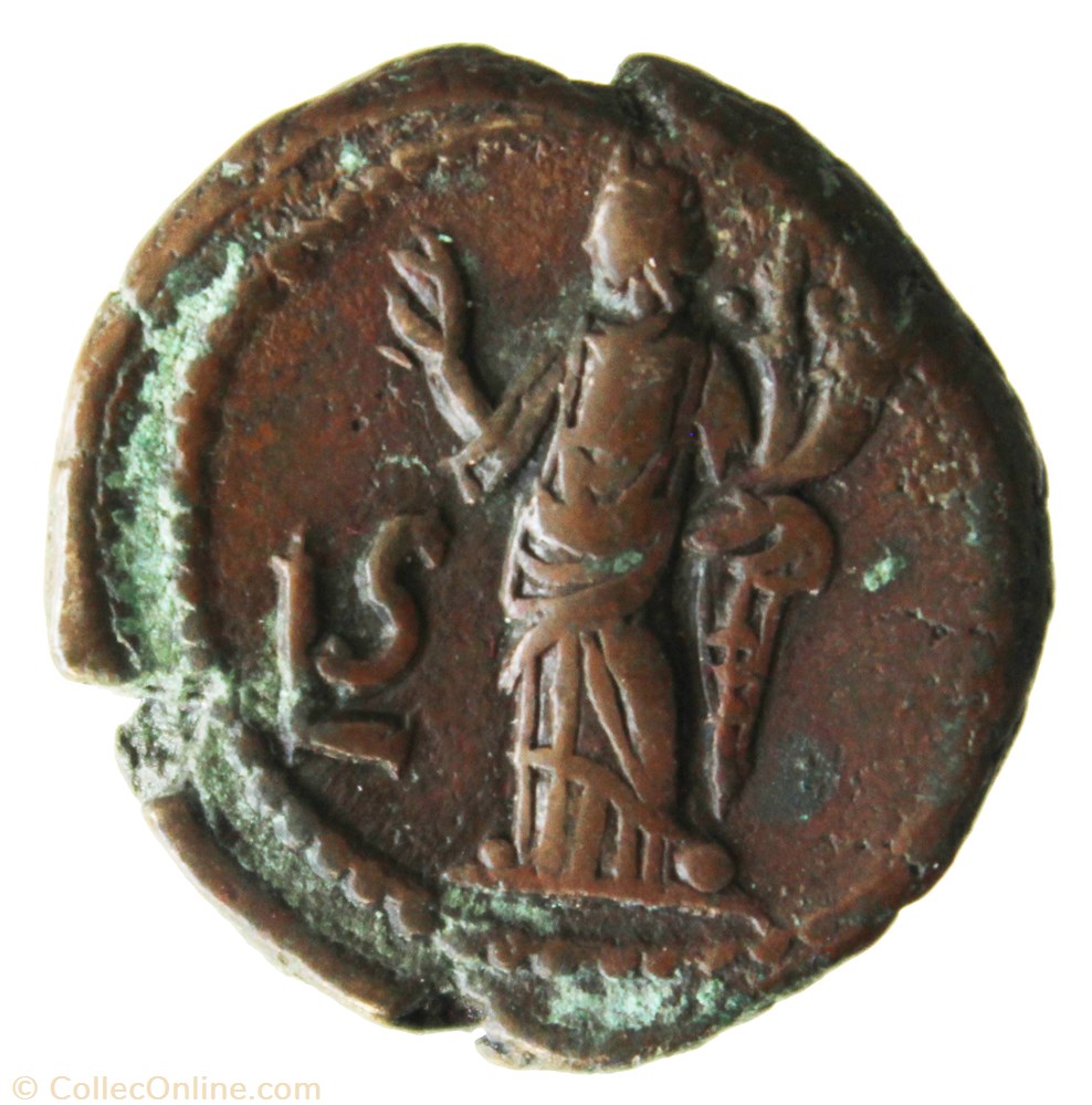 monnaie antique av jc ap romaine provinciale gordien auguste an 6 homonia