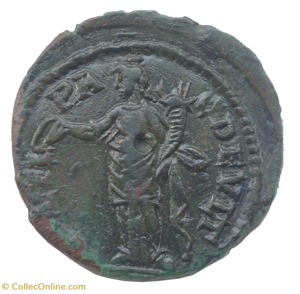 Diassaria Gordien lauré, concordia monnaies antiquite av jc ap romaines provinciales diassaria gordien laure concordia