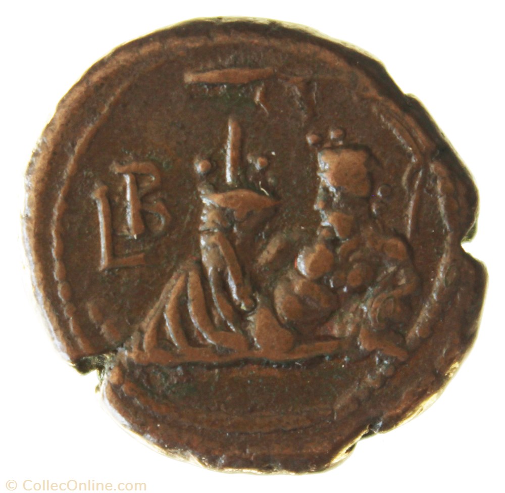 Gordien Auguste an 2 Nilus monnaie antique av jc ap romaine provinciale gordien auguste an 2 nilus