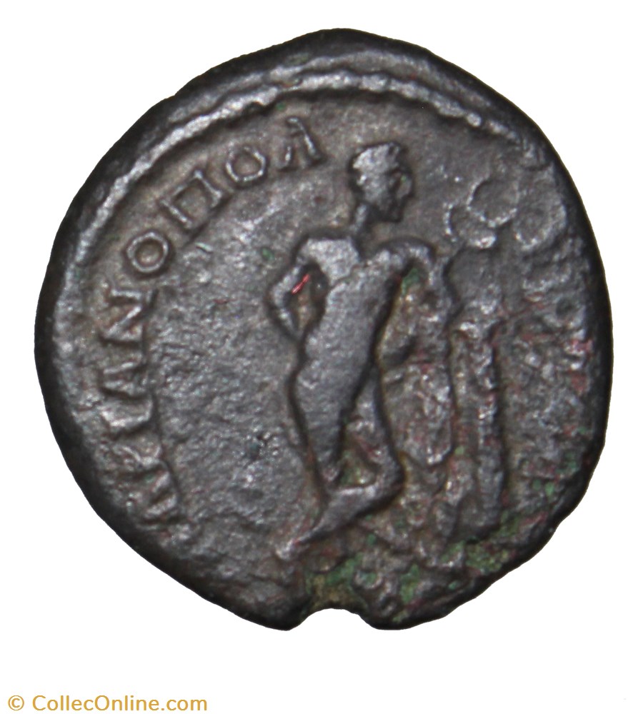 Gordien assarion Hermes monnaie antique av jc ap romaine provinciale gordien assarion hermes