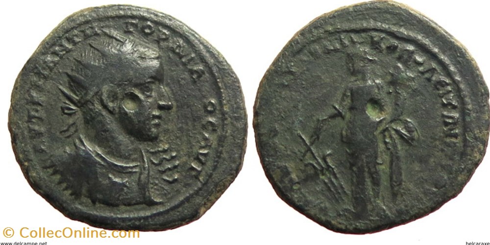 Tyché monnaie antique av jc a ap romaine provinciale tyche