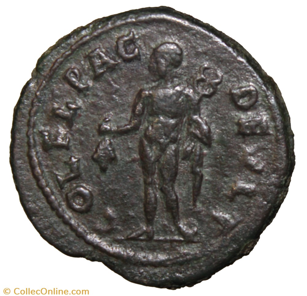 Diassaria Gordien lauré, mercure monnaies antiquite av jc ap romaines provinciales diassaria gordien laure mercure
