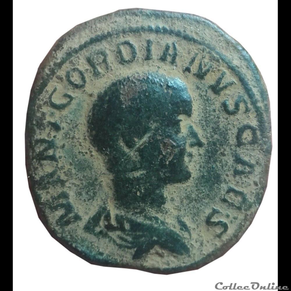 sesterce Gordien III Caesar hybride monnaie antique av jc ap romaine sesterce gordien iii caesar hybride