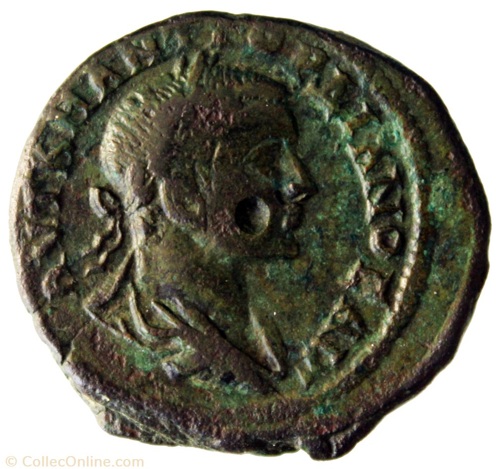 Tétrassaria aigle monnaie antique av jc ap romaine provinciale tetrassaria aigle
