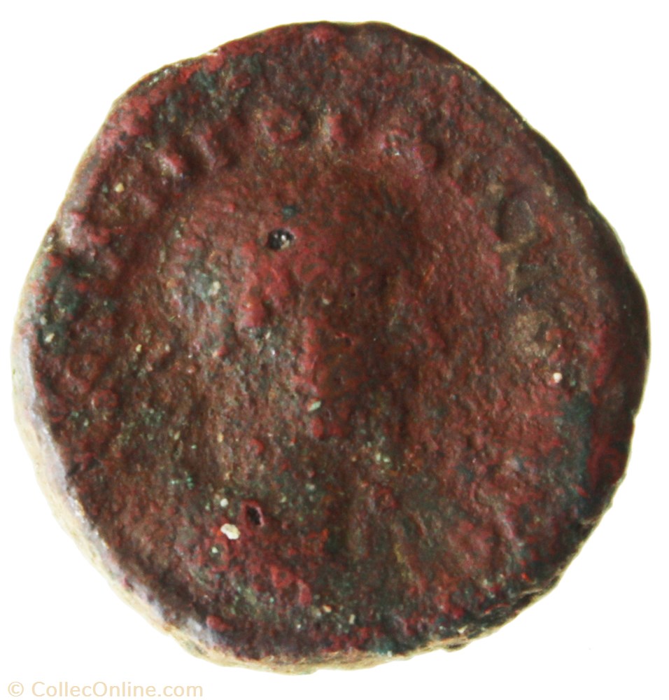 monnaie antique av jc ap romaine provinciale gordien auguste an 4 tyche