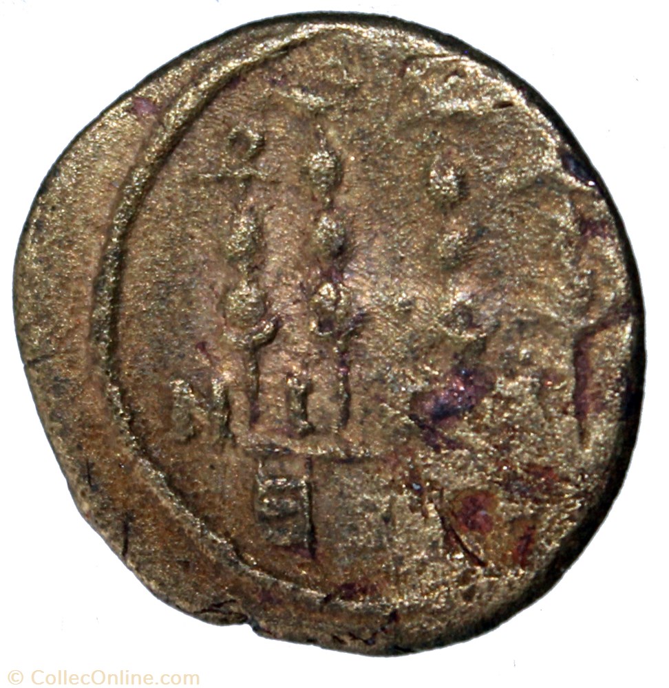 Gordien AE20 4 étendards monnaie antique av jc ap romaine provinciale gordien ae20 4 etendards