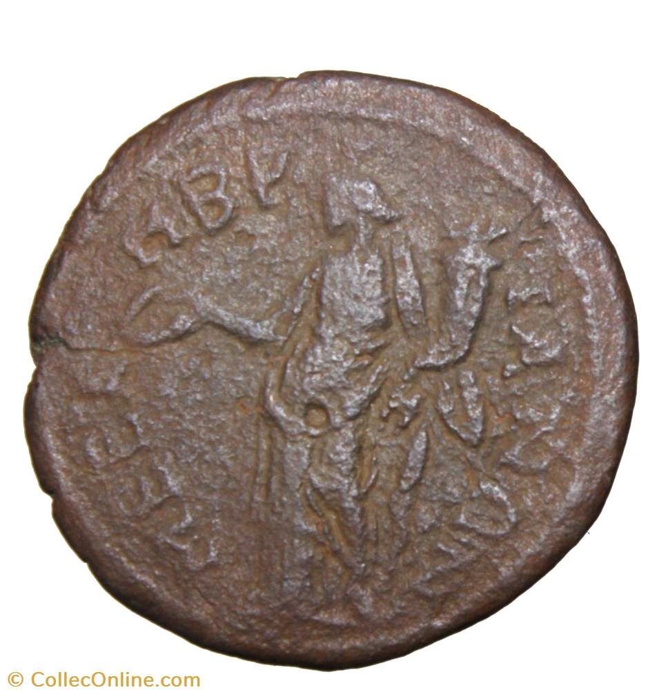 Mesambrie Gordien et Tranquilline Pentassaria Tyche monnaie antique av jc ap romaine provinciale mesambrie gordien et tranquilline pentassaria tyche