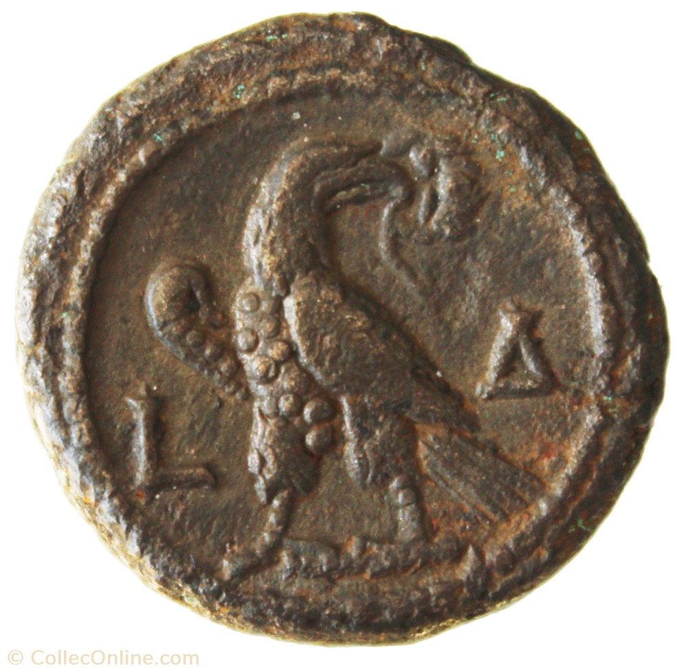 Gordien Auguste an 4 aigle monnaie antique av jc ap romaine provinciale gordien auguste an 4 aigle