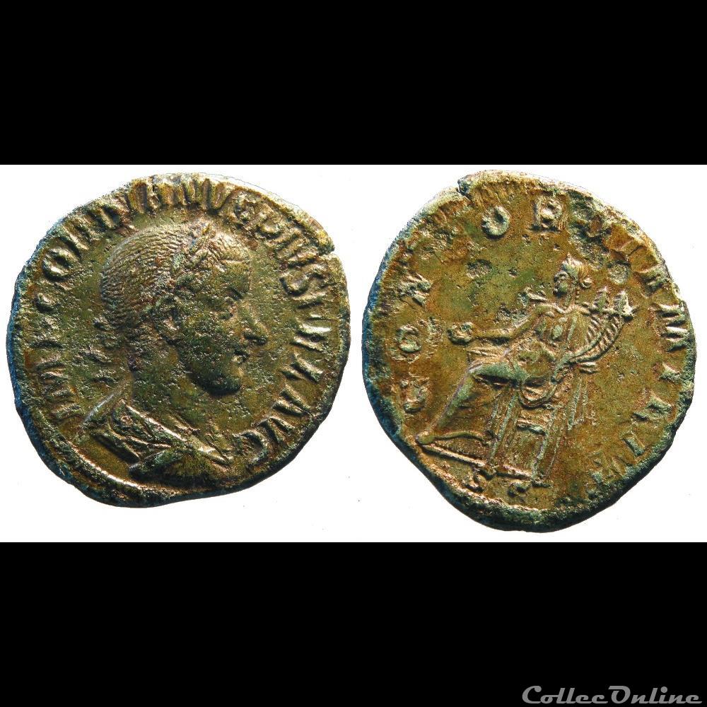monnaie antique romaine sesterce