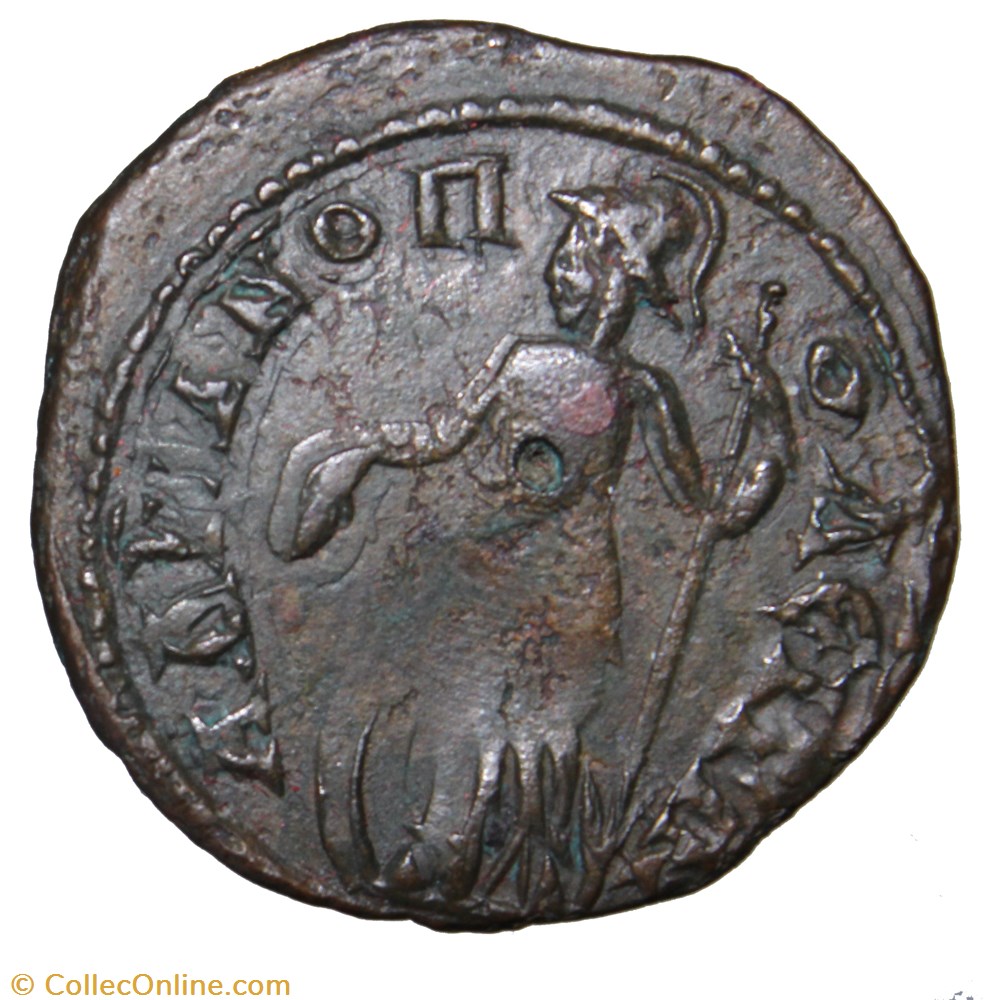 Gordien Tétrassaria Athena monnaie antique av jc ap romaine provinciale gordien tetrassaria athena