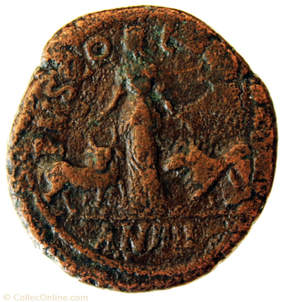 Sesterce an 4 monnaie antique av jc ap romaine provinciale sesterce an 4