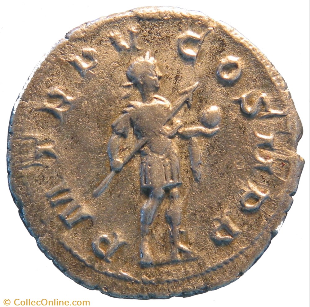 monnaie antique av jc ap romaine antoninien 4e emission gordien