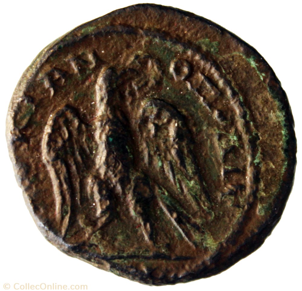 Tétrassaria aigle monnaie antique av jc ap romaine provinciale tetrassaria aigle