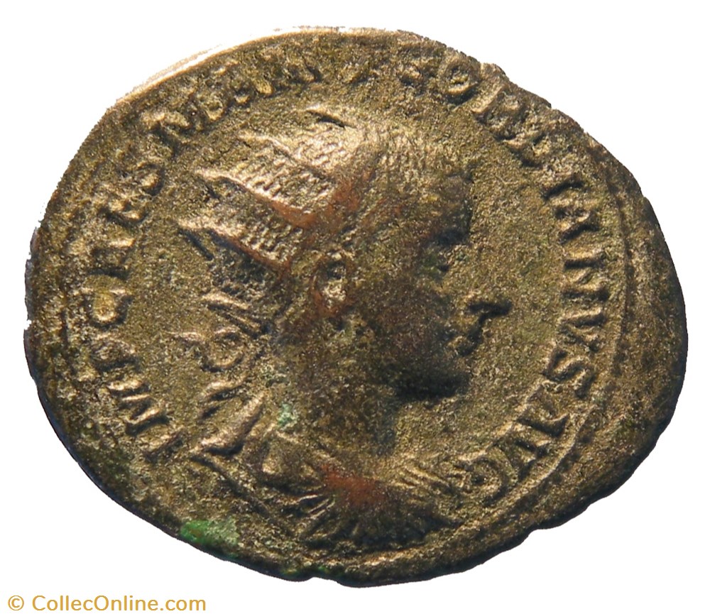 Antoninien 1ere émission Fides monnaie antique av jc ap romaine antoninien 1ere emission fides