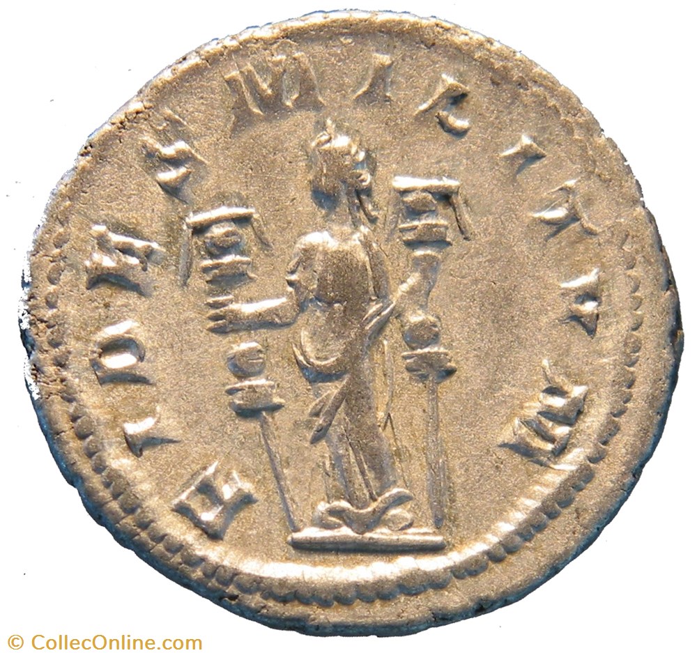 monnaie antique av jc ap romaine antoninien 2eme emission phase a fides