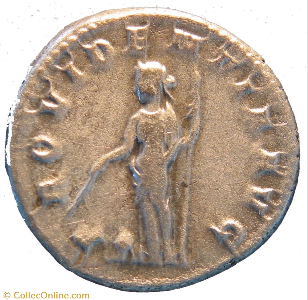 monnaie antique av jc ap romaine antoninien 5e emission providentia