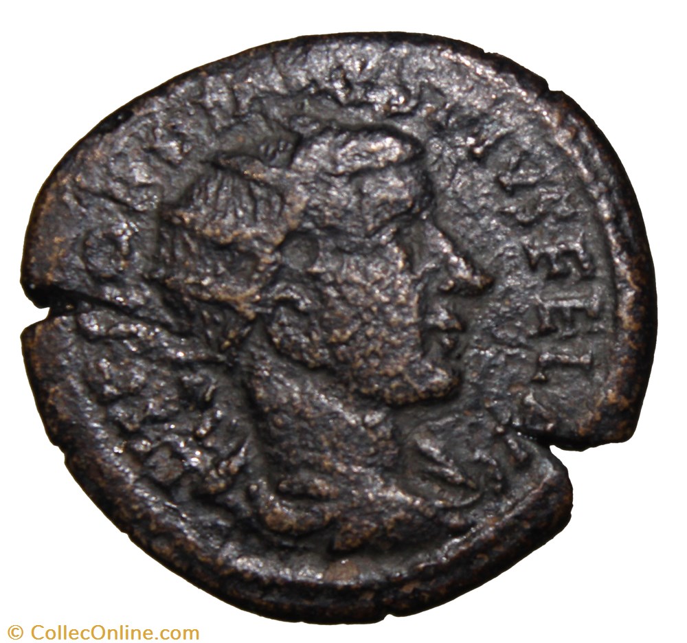 monnaies antiquite av jc romaines provinciales diassaria gordien radie temple apollon