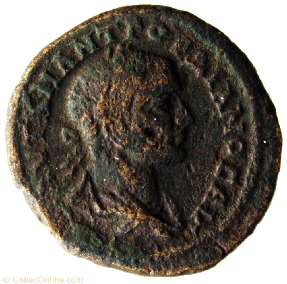 Tétrassaria Athena debout monnaie antique av jc ap romaine provinciale tetrassaria athena debout